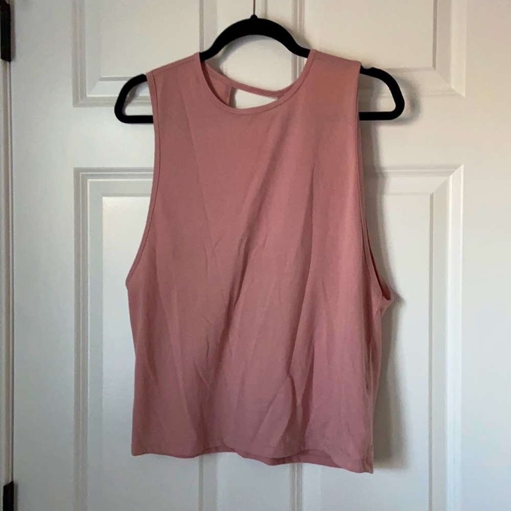 Fabletics pink tank top